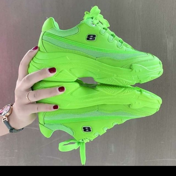 ulzzang Shoes - Candy Colored sneakers Ladies